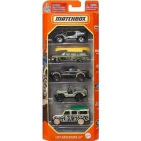 Resim Matchbox 5'li Araba Seti C1817 HFH16 City Adventure III 