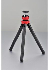 Resim Digipod Esnek Örümcek Ahtapot Top Kafa Mini Tripod Standı S-0... 