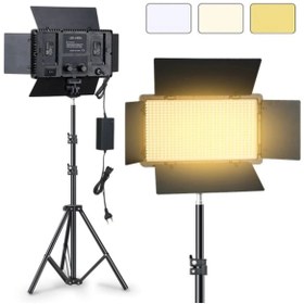 Resim Dymax Led Işık 600 Ledli Video Kamera Tattoo Dövme Makyaj Işığı 