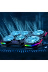 Resim Hype Store iDock F12-1 2600RPM Yüksek Devirli Fan Gaming Laptop Soğutucu Stand 