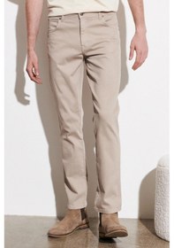 Resim Wrangler Texas Slim Fit Erkek Jean Pantolon W12s004614 Bej 