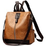 Resim Skycity 2020 Yeni Trend Kore Versiyonu Çok Amaçlı Sırt Çantası - Geniş Kapasiteli Seyahat Ve Günlük Kullanım İçin Kahverengi Çok Renkli 