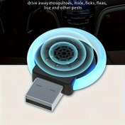 Resim ultrasonik sivrisinek kovucu, araba böcek kovucusu, USB doğrudan takılabilir taşınabilir, evcil kemirgen ve sivrisinek kontrolü, taşınabilir ultrasonik elektronik sivrisinek kovucu, Haşere Kovucu 