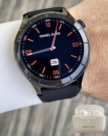 Resim Daniel Klein Siyah Renk Garantili Akıllı Kol Saati Ve Bluetooth Kulaklık 
