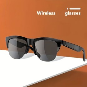 Resim Akıllı Kablosuz Gözlükler, Yüksek Kaliteli Ses ve Uzun Ömürlü Pil - Müzik Çalma, Seyahat, Tatil Hediyeleri ve Noel Hediyeleri için Mükemmel. 