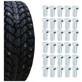 Resim Reedark 100 Adet Karbon Çelik Lastik Kayma Engeli Çivi - Atv/utv Forklift Off-road Araçlar İçin, 13mm, Dayanıklı, Kolay Kurulum 1 Paket 