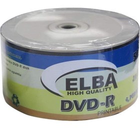 Resim Elba 16x DVD-R 4.7 Gb 50 lik Paket 