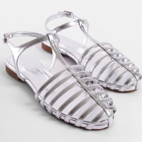 Resim Kindep Momo Kadın Gladyatör Babet Gumüş Gumüş 