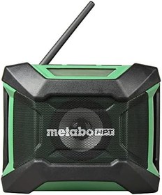 Resim Metabo HPT 18V MultiVolt™ Kablosuz Bluetooth Radyo | Sadece Alet - Pilsiz | 18 Saat Çalışma Süresi | AM/FM | 9 Ön Ayarlı | AC Adaptörü Dahil | Ömür Boyu Alet Garantisi | UR18DAQ4 