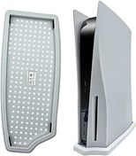 Resim CKXIN PS5 Playstation 5 Konsol için Entegre Soğutma Havalandırma Delikleri ve Kaymaz Ayaklar ile Dikey Stant - Disk Sürümü (Beyaz) 