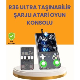 Resim Zero Land Techmrt R36 Ultra Taşınabilir Konsol – 3000 Mah Batarya, Wifi ve Rgb Destekli, 30.000 Oyun 