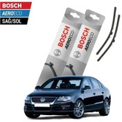 Resim Bosch , Volkswagen Passat B6 2007 Model Bosch Aeroeco Muz Silecek Takımı 