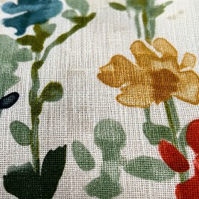 Resim İris Premium Keten Kırlent Kılıfı 45x45 cm - 45x45 cm / İç Yastık Dahil / Yeşil 
