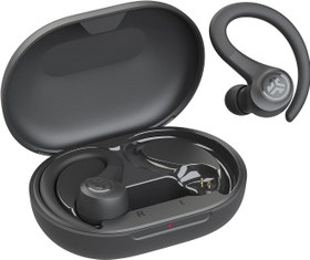 Resim JLab Go Air Sport Koşu Kulaklığı - Gerçek Kablosuz Kulaklık Bluetooth, Spor ve Spor Salonu için Kulak Üstü Kancalı Kulaklıklar, 32+ H Kulak Tomurcuklarında Çalma Süresi, IP55 Ter Dayanımı, EQ3 Ses, 