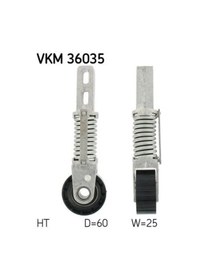 Resim Skf Vkm 36035 Alternator Gergı Rulmanı Kollu Megane 1,9dcı Scenıc 1,9d 99 03 Espace Iıı F9q 