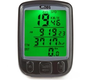 Resim Streak SD563 Su Geçirmez LCD Ekranlı Bisiklet Km Hız Göstergesi Sayacı Dayanıklı Yapı 
