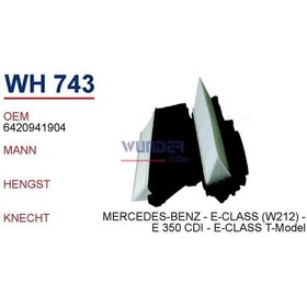 Resim Wh743 6420941904 Mercedes Eclass 350cdı Hava 