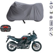Resim Honda CBF 1000 ÇANTALI MOTOSİKLET BRANDA SU GEÇİRMEZ TOPCASE UYUMLU MOTOR BRANDA 