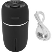 Resim USB Araba Nemlendiricisi 200ML Mini Taşınabilir Nemlendirici 7 Renkli LED Gece Işığı Seyahat Seyahat Bir Seyme Bir Siste Modu B (Yurt Dışından) 