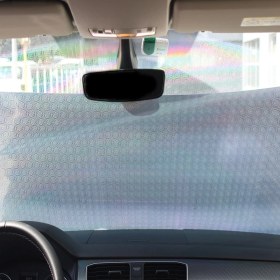 Resim Space Ön Cam Perdesi Pvc 58X125CM Gümüş / PEON51-2 