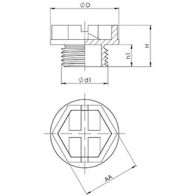 Resim Vidalı Oringli Tapa 