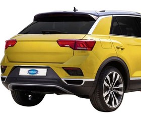 Resim OMSA VW T-Roc Krom Bagaj Çıtası Plaka Üstü 2017 ve Sonrası 