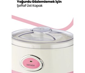 Resim GoldMaster Maya GM-7227 Yoğurt Yapma Makinesi 