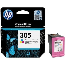 Resim Hp 305 Siyah 3Ym61Ae Hp 305 Renkli 3Ym60Ae Kartuş Deskjet 2320 2710 Siyah 