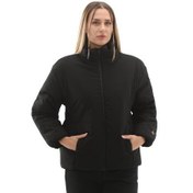 Resim Skechers W Crop Puffer Jacket Kadın Siyah 