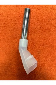 Resim AboutThePerfect Geniş Ağızlı Şeffaf Su Çekme Vakum Başlığı, Krom Saplı, Koltuk Temizleme Aparatı 