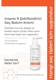 Resim Kıvırcık Saçlar İçin Bukle Belirginleştirici Saç Bakım Kremi 500 