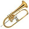 Resim Jinbao JBFH-1150L Flugelhorn Trompet 