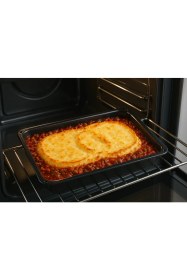 Resim Özbience Siyah Emaye Fırın Tepsisi 38X26CM, Sağlıklı ve Dayanıklı, Dikdörtgen 