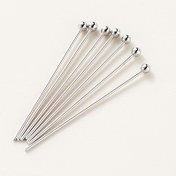 Resim 200 adet 25mm Karışık Renkli Boncuklu Toplu Pinler, Paslanmaz Çelik Yuvarlak Başlıklı Pinler, Yüksek Renk Tutuşu, DIY Kolye, Bilezik, Küpe için Bükülebilir ve Kesilebilir, DIY Boncuk Yapımı Malzemeleri ve Aksesuarları 