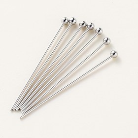 Resim 200 adet 25mm Karışık Renkli Boncuklu Toplu Pinler, Paslanmaz Çelik Yuvarlak Başlıklı Pinler, Yüksek Renk Tutuşu, DIY Kolye, Bilezik, Küpe için Bükülebilir ve Kesilebilir, DIY Boncuk Yapımı Malzemeleri ve Aksesuarları 