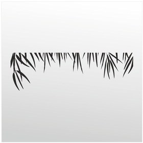 Resim Folyo Sticker Ot Adkpquy874 70cm Uzunluk Siyah 