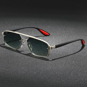 Resim RIVSAR Erkek Retro Güneş Gözlüğü - Geniş Çerçeve (>139mm) Mavi Lensli, Hafif Metal Çerçeve Balıkçılık, Doğa Yürüyüşü ve Sürüş için - Mikrofiber Bez Dahil, Açık Hava Tutkunları İçin İdeal Hediye 