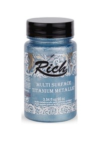 Resim Rich Multi Surface Titanium Metalik Boya 90 Cc. N 2564 Gökyüzü 