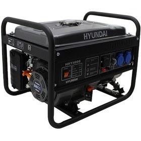 Resim Hyundai HHY4000 Benzinli Jeneratör 3.5 KW İpli 
