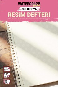 Resim TUĞSET Aquarelle Watercolor Suluboya Resim Defteri 320gr (Akrilik,Guaj,Karakalem,Sketch,Marker Uyumlu 