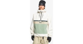 Resim Quiksilver Steeze Jk Erkek Bej Snowboard Ceketi 