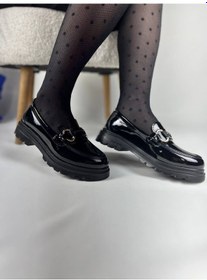 Resim Kb-zn101 Kuback Kömür Rugan Günlük Kadın Babet Çok Renkli 