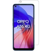 Resim Oppo A55 Nano Kırılmaz Cam Ekran Koruyucu Şeffaf 
