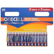 Resim Onecell LR03 Ultra Premium 1.5V AAA Alkalin Pil 12'li 