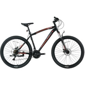 Resim Bisan Mts 4600 Disk Fren 29 Jant 18 - 46 cm Siyah Kırmızı 21 Vites Dağ Bisikleti Blc 