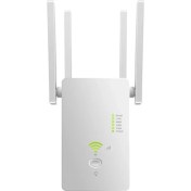 Resim Flameer Wifi Internet Güçlendirici Kablosuz Sinyal Tekrarlayıcı Ap Aralığı Genişletici Beyaz (Yurt Dışından) 
