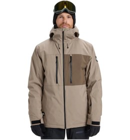 Resim Quıksılver Sycamore Solıd 20k Jk Erkek Fallen Rock - Solid Snowboard Ceketi Eqytj03502-tzc0 Camel 