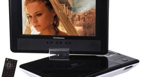 Resim Goldmaster PD-700 Portable DVD Oynatıcı (BEYAZ) 