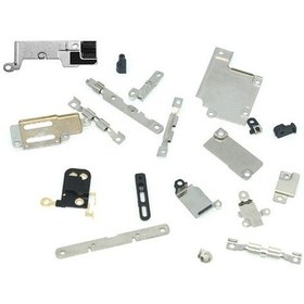 Resim Apple Uyumlu iPhone 6 Plus Anakart Iç Metal Demir Seti 