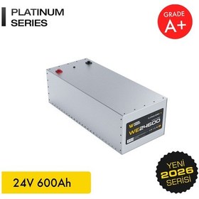 Resim Werer Energy 24V 600Ah LiFePO4 Platinum Series Bluetooth'lu Lityum Demir Fosfat Akü 